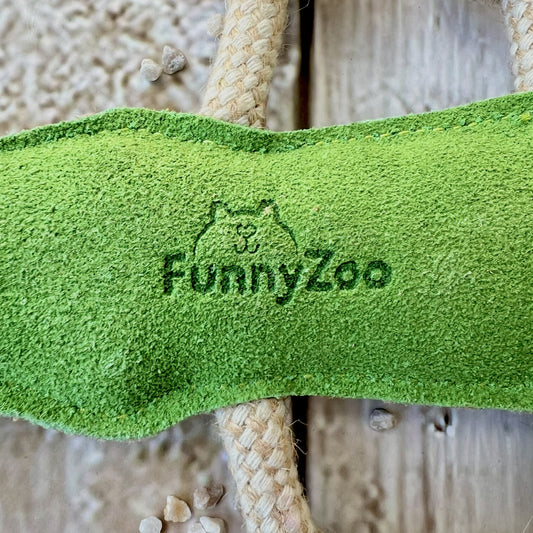 Krokodil aus Veloursleder 🐊