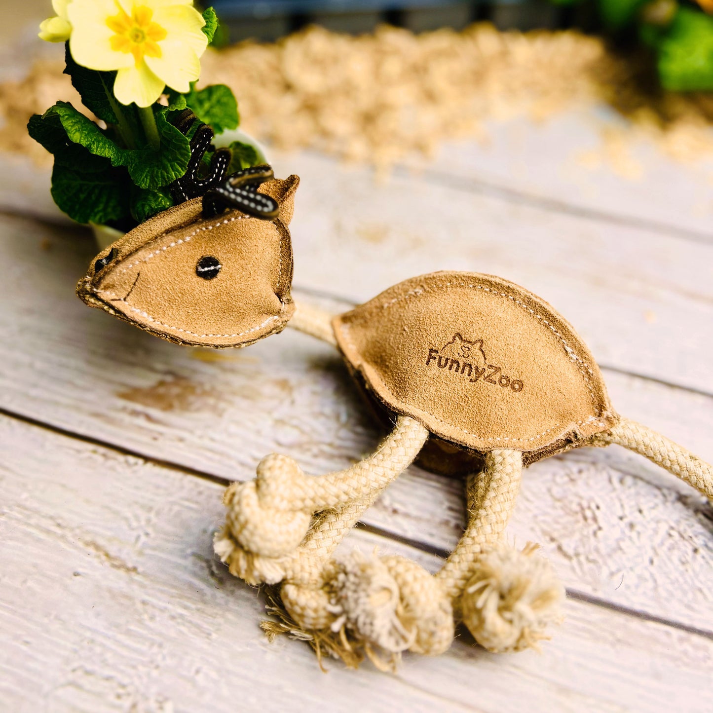 Gioco naturale per cani RENNA in camoscio