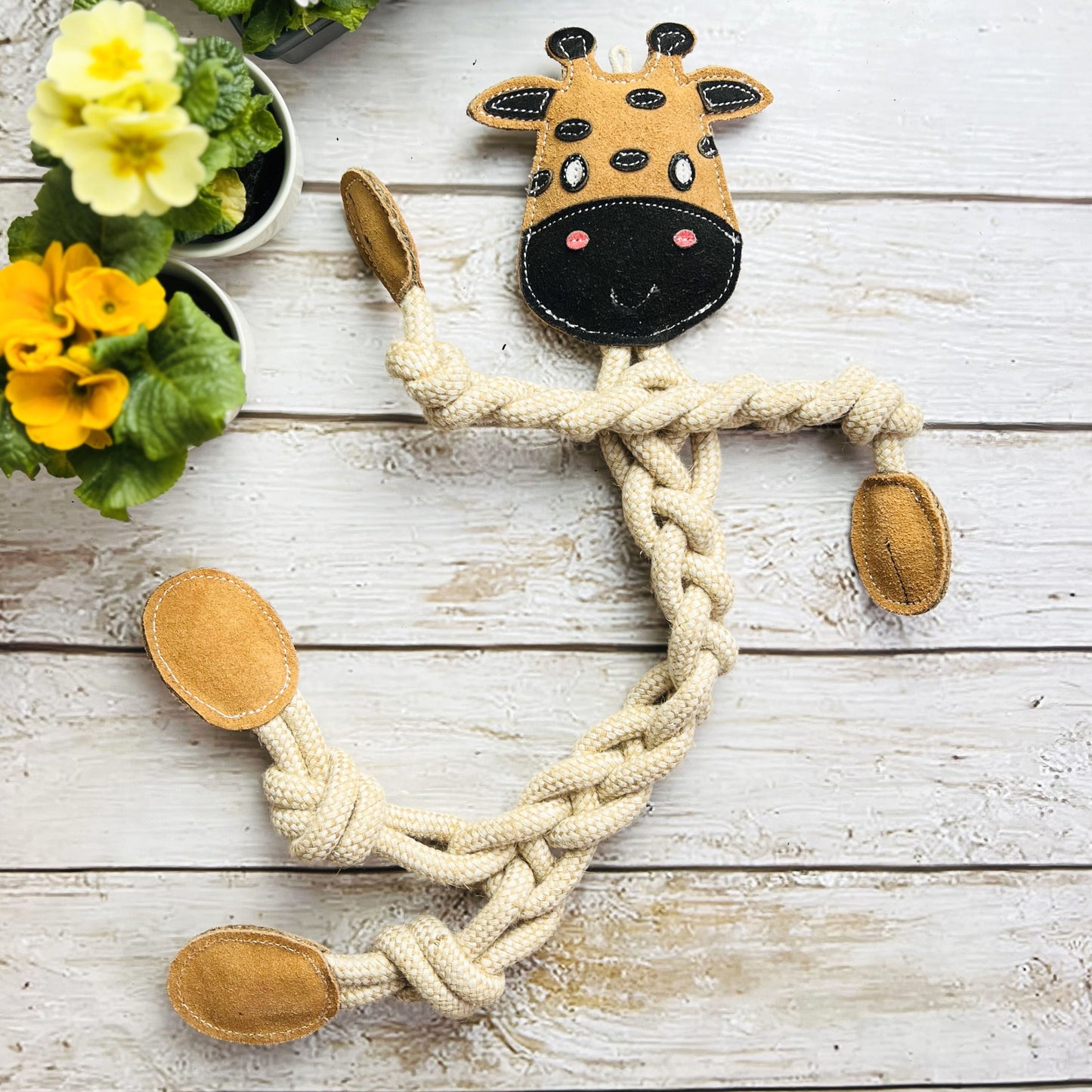 Gioco per cani Giraffa LARGE di corde