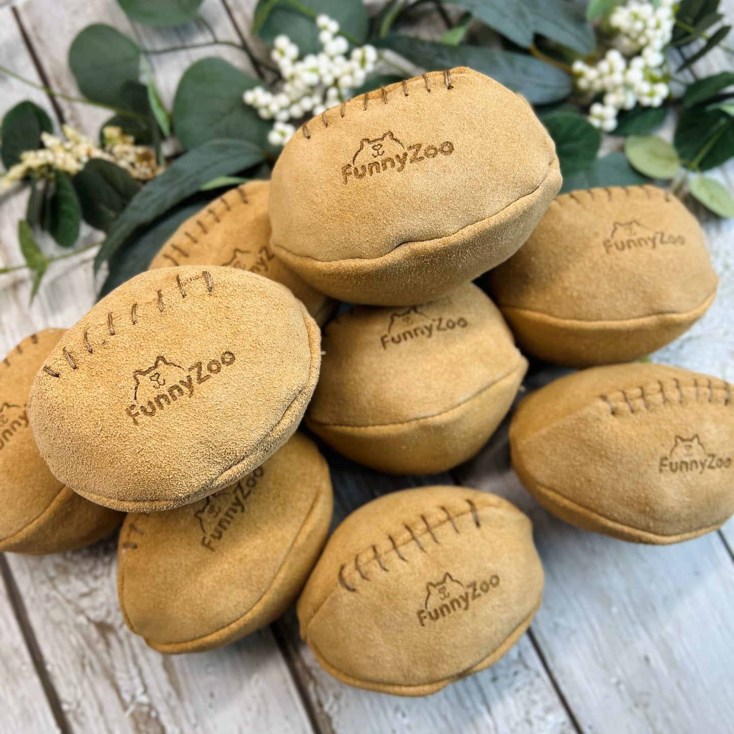 Cocco ball in camoscio