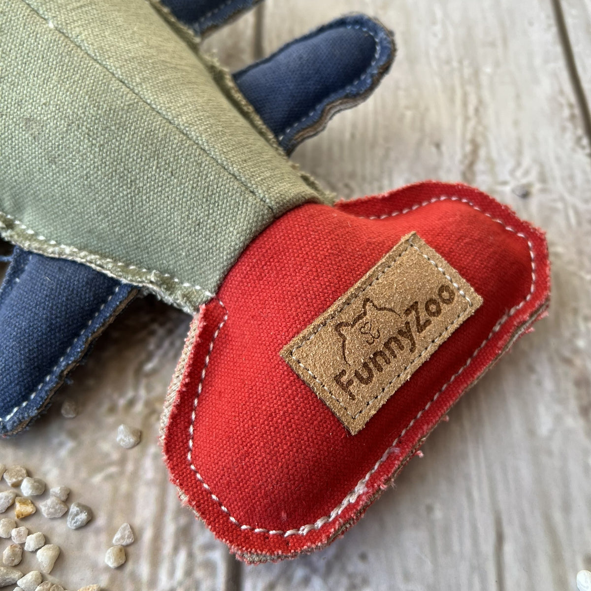 Aragosta in robusto cotone canvas con fibra di cocco 🦞