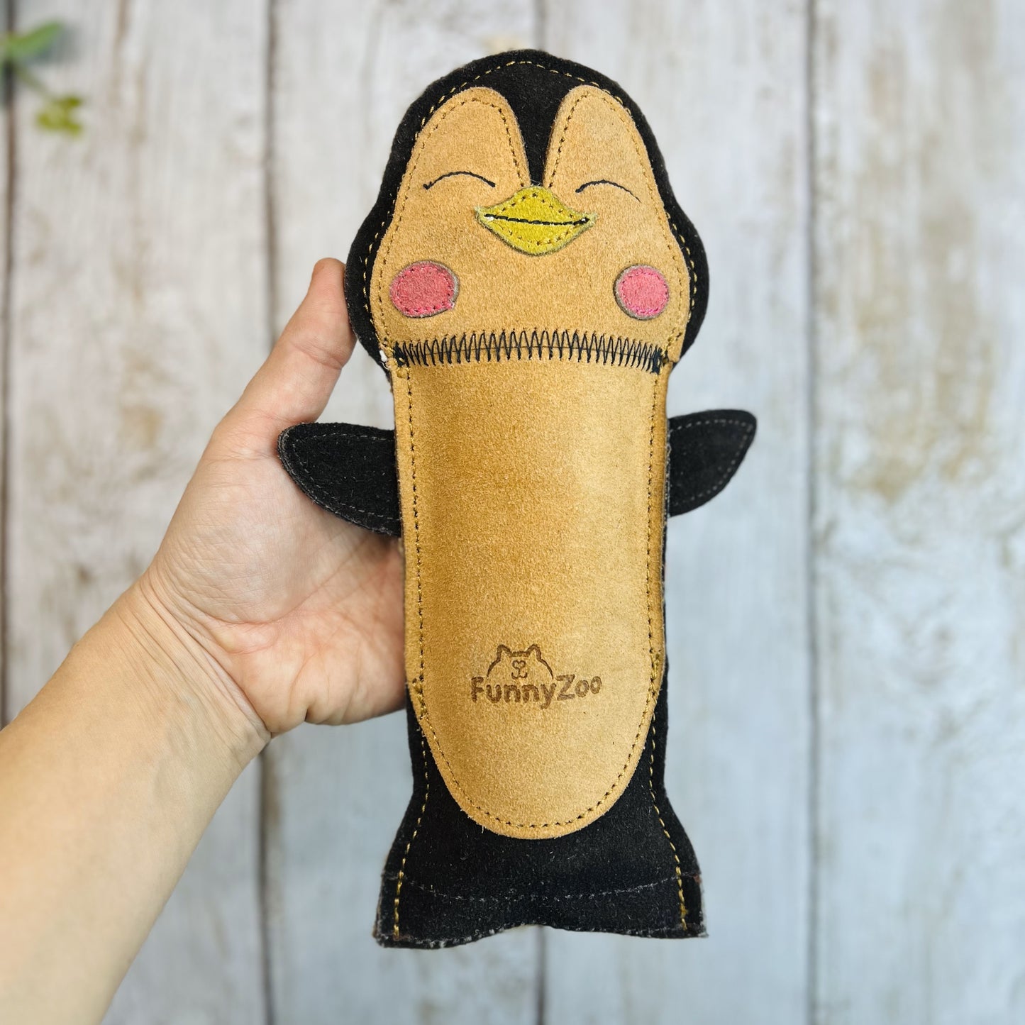 PINGUINO gioco per cani con bottiglietta "crunch me!"