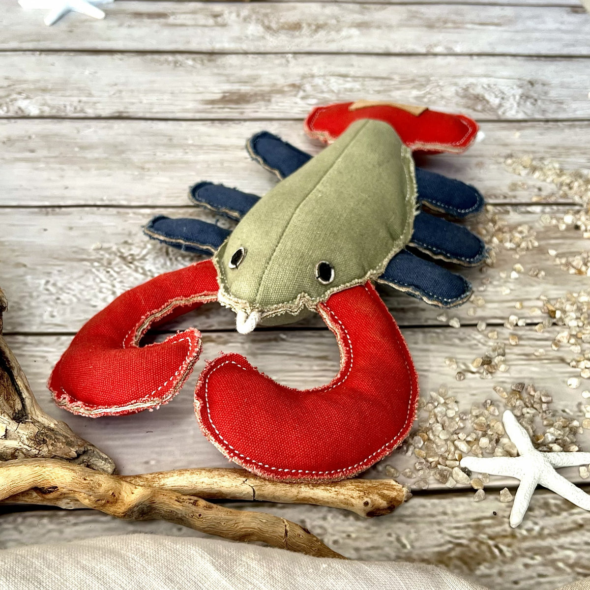 Aragosta in robusto cotone canvas con fibra di cocco 🦞