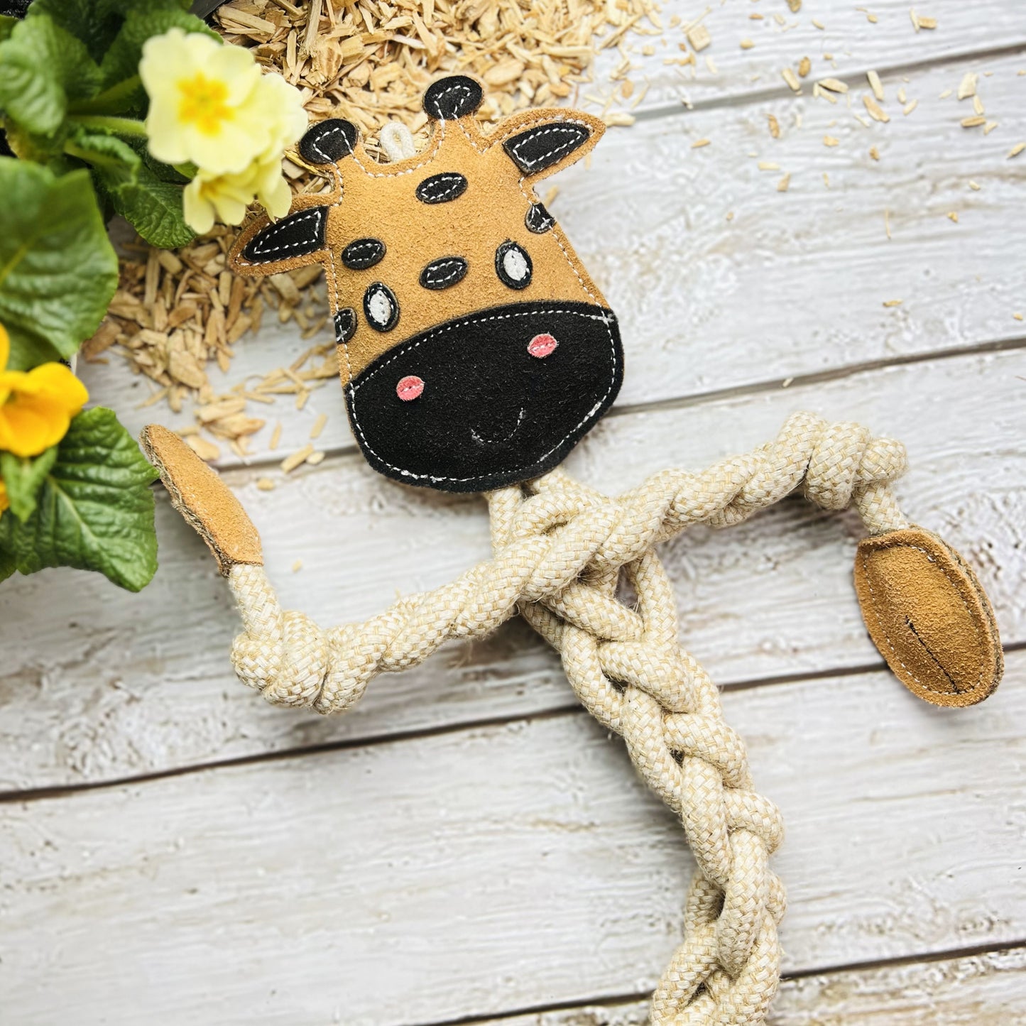 Gioco per cani Giraffa LARGE di corde