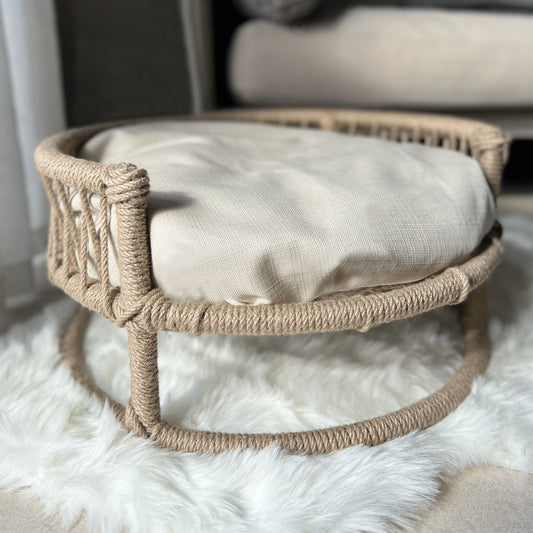 Lettino rotondo per gatti e piccoli cani