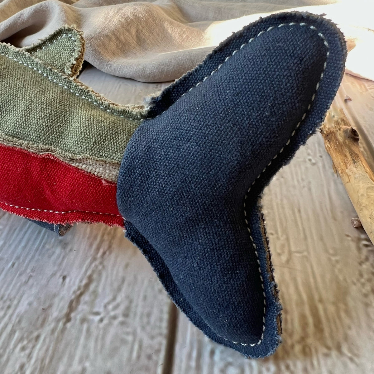 Pesce TROTA in robusto cotone canvas con fibra di cocco 🐠