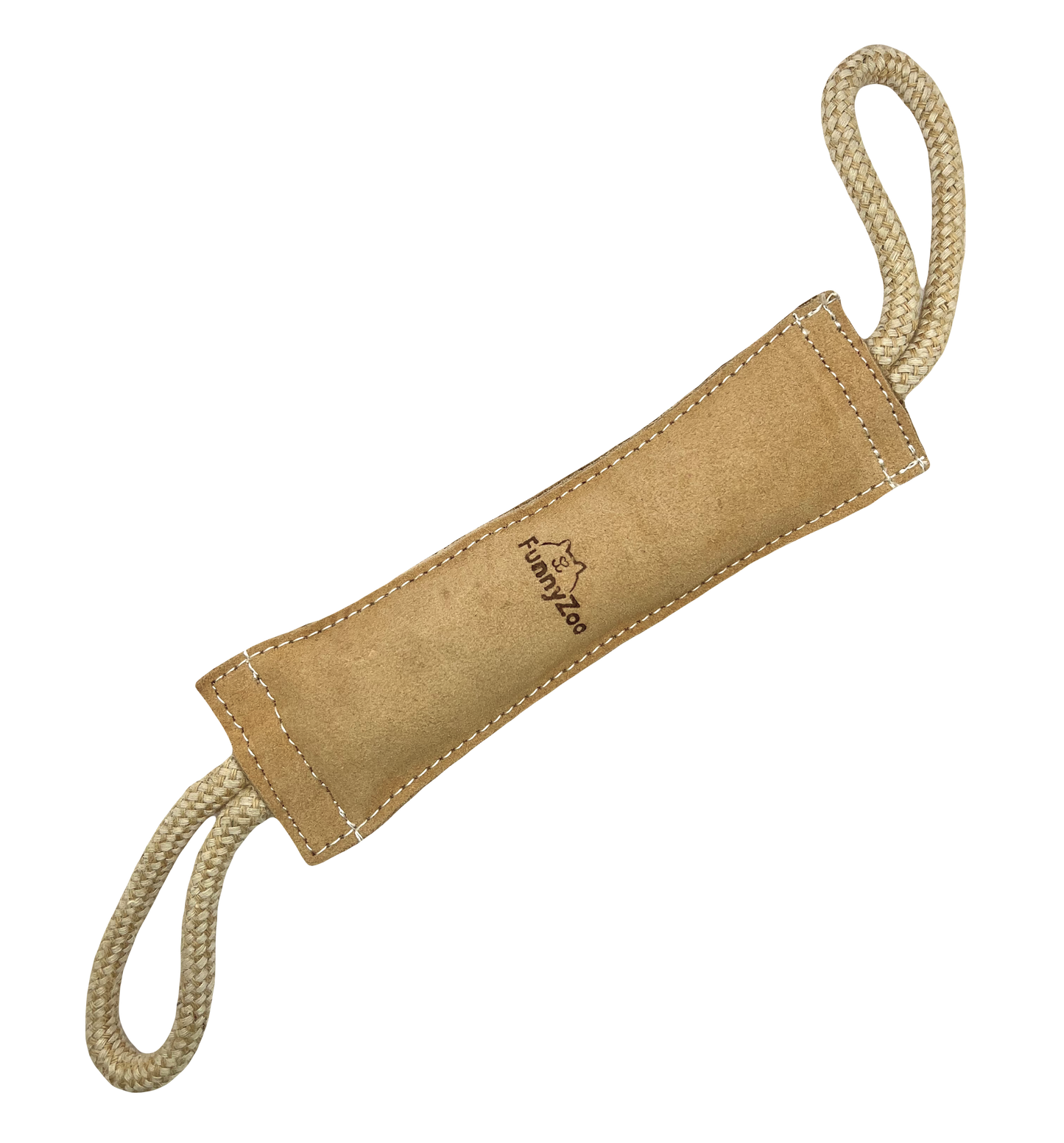 Manicotto in camoscio con doppio manico