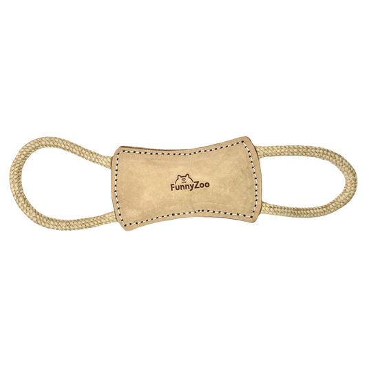 Tug per cani in cuoio