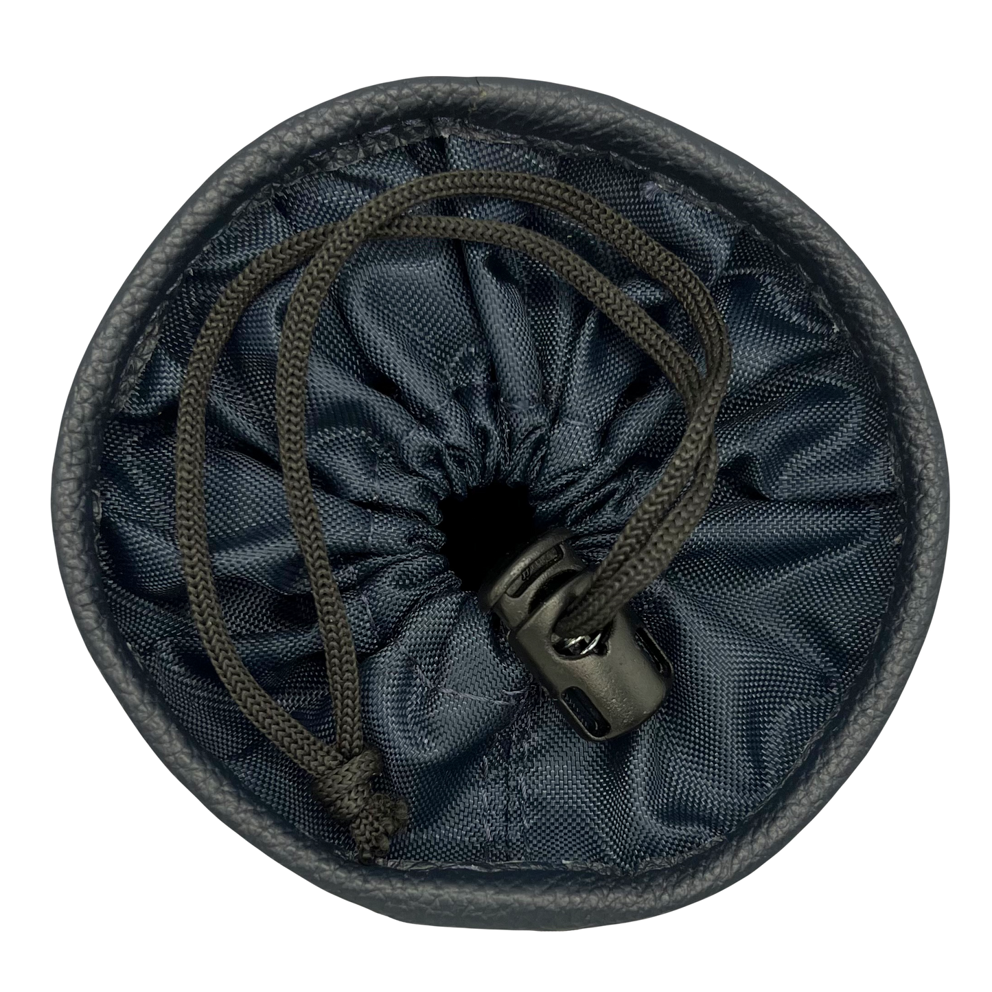 Elegante e pratica borsa portasnack in pelle per cani