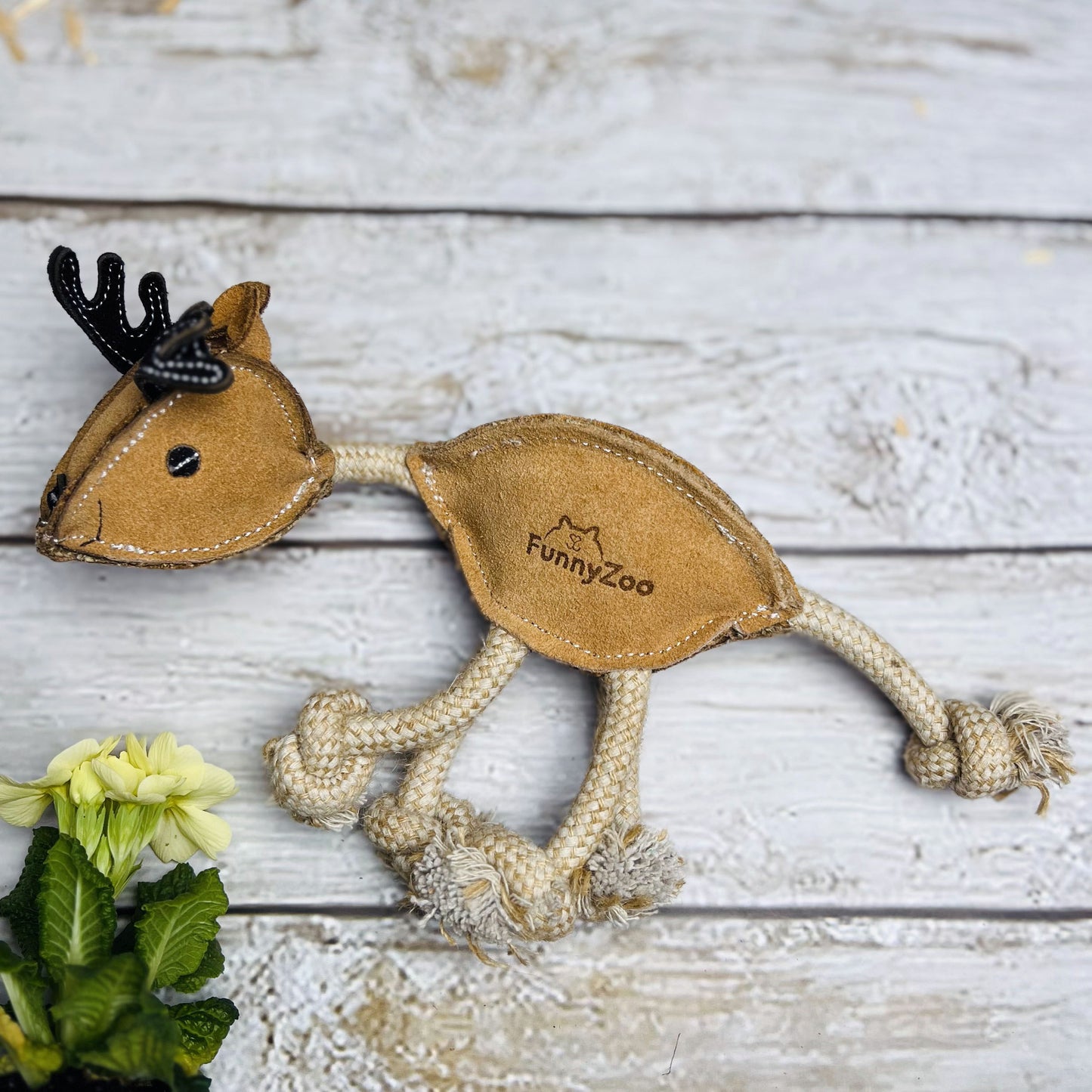 Gioco naturale per cani RENNA in camoscio