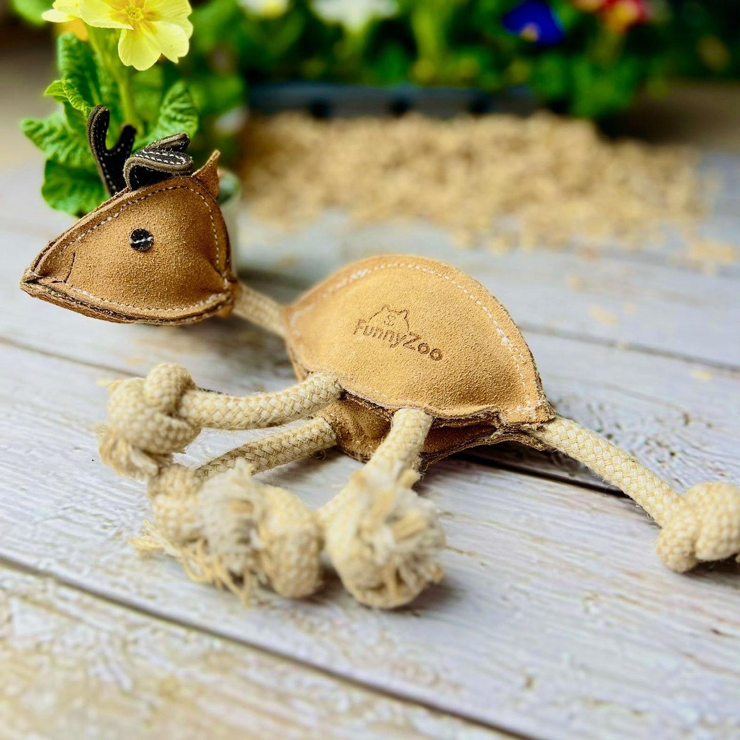 Gioco naturale per cani RENNA in camoscio