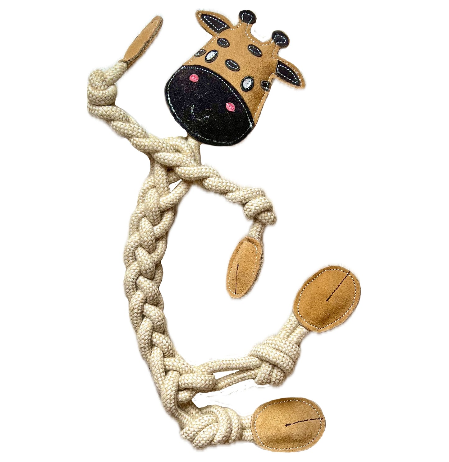 Gioco per cani Giraffa LARGE di corde