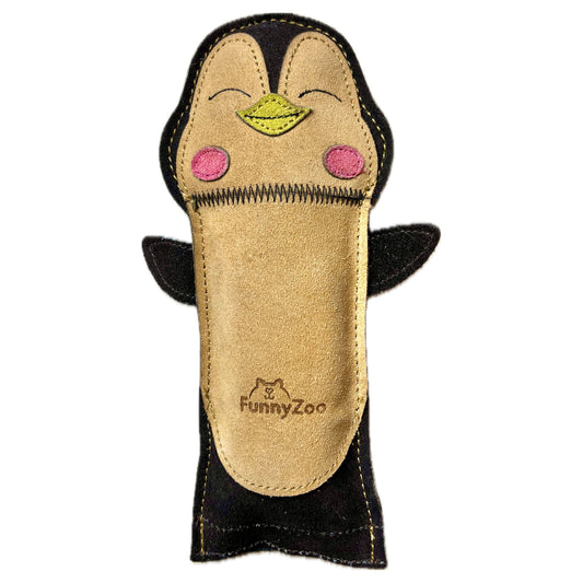 PINGUINO gioco per cani con bottiglietta "crunch me!"